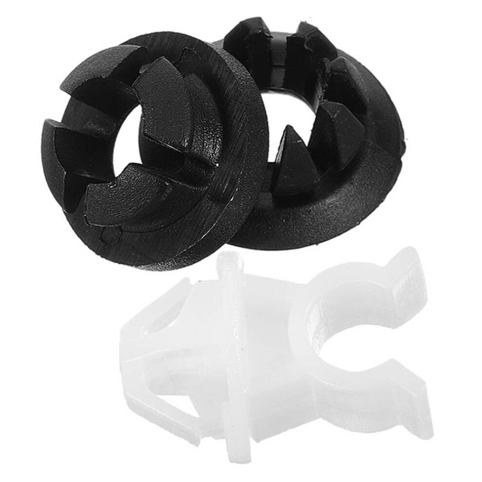 1Set Car Hood Prop Rod Clip Bracket Clamp Grommet Support 3181023784331