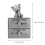 1pc Baby Teeth Keepsake Box Deciduous Tooth Storage Case 2