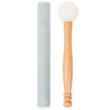 1set Sound Bowl Mallet Wood Handle with Sleeve