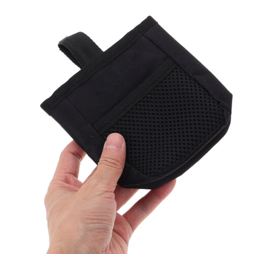 Pochette Croquettes Noir Étanche Avec Crochet 2