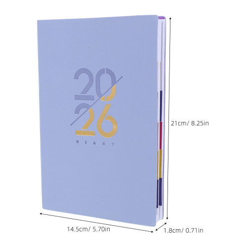 A5 2026 Daily Planner Notebook for Work Scheduling 2