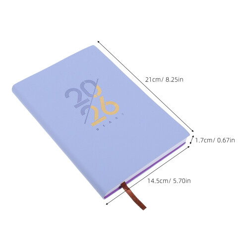 A5 2026 Daily Planner Notebook for Work Scheduling 1