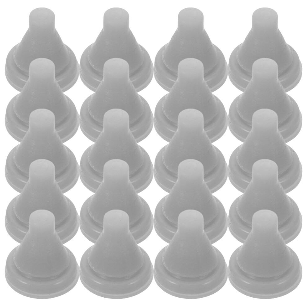 50Pcs Silicone Shower Head Replacement Nozzles 3181023794385