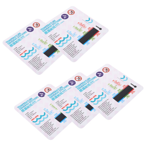 5pcs Waterproof Baby Bath Sticker LCD Display