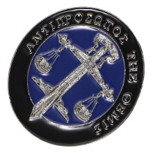 Scales Brooch Pin Justice Metal Balance Lapel Badge for Lawyers