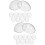 20pcs Clear Fillable Christmas Tree Ball Pendants 9