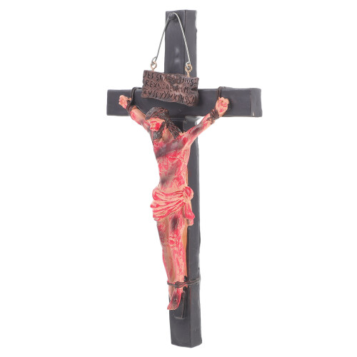 4pcs Wall Hanging Jesus Cross Resin Christian Decor 2