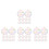 40pcs Clear Iridescent Shatterproof Ornament Balls Holiday Decor 5