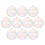 40pcs Clear Iridescent Shatterproof Ornament Balls Holiday Decor 2