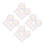 40pcs Clear Iridescent Shatterproof Ornament Balls Holiday Decor 10