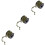 6pcs Leaf Weaving Hemp Rope 10m DIY Wrapping 5