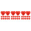 36pcs Clear Plastic Heart Ornaments Fillable Party Favors 10