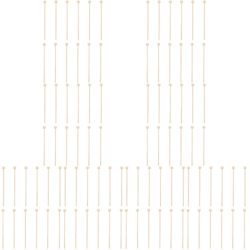 800pcs Small Wooden Stick DIY Lollipop Decor 2