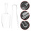 12pcs Ice Tongs and Scoops for Ice Bucket Freezer Kitchen Bar 11