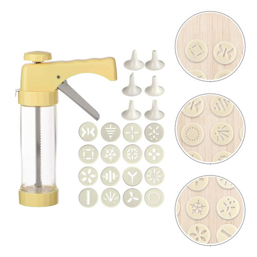 1set Plastic Cake Piping Cookie Press Baking Tool 1