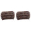 2pcs Woolen Yarn Knitted Ponytail Hat for Outdoor Camping 2