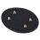 2pcs Pu Board Oval Bottom Plate for DIY Bag Making 1