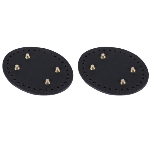 2pcs Pu Board Oval Bottom Plate for DIY Bag Making 1