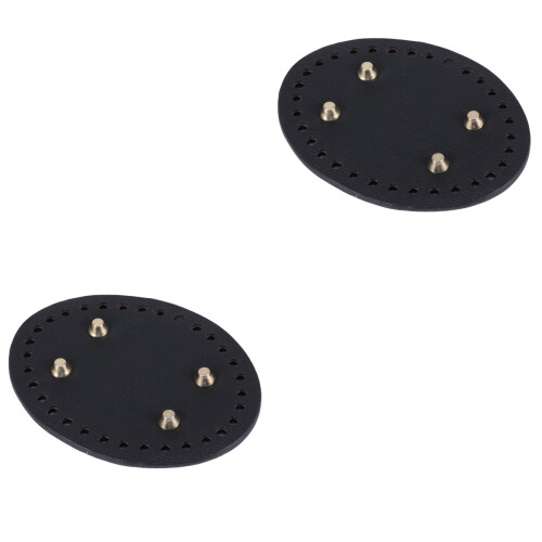 2pcs Pu Board Oval Bottom Plate for DIY Bag Making 2