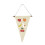 2 stuks badge brooch met wimpel, zwart S 9