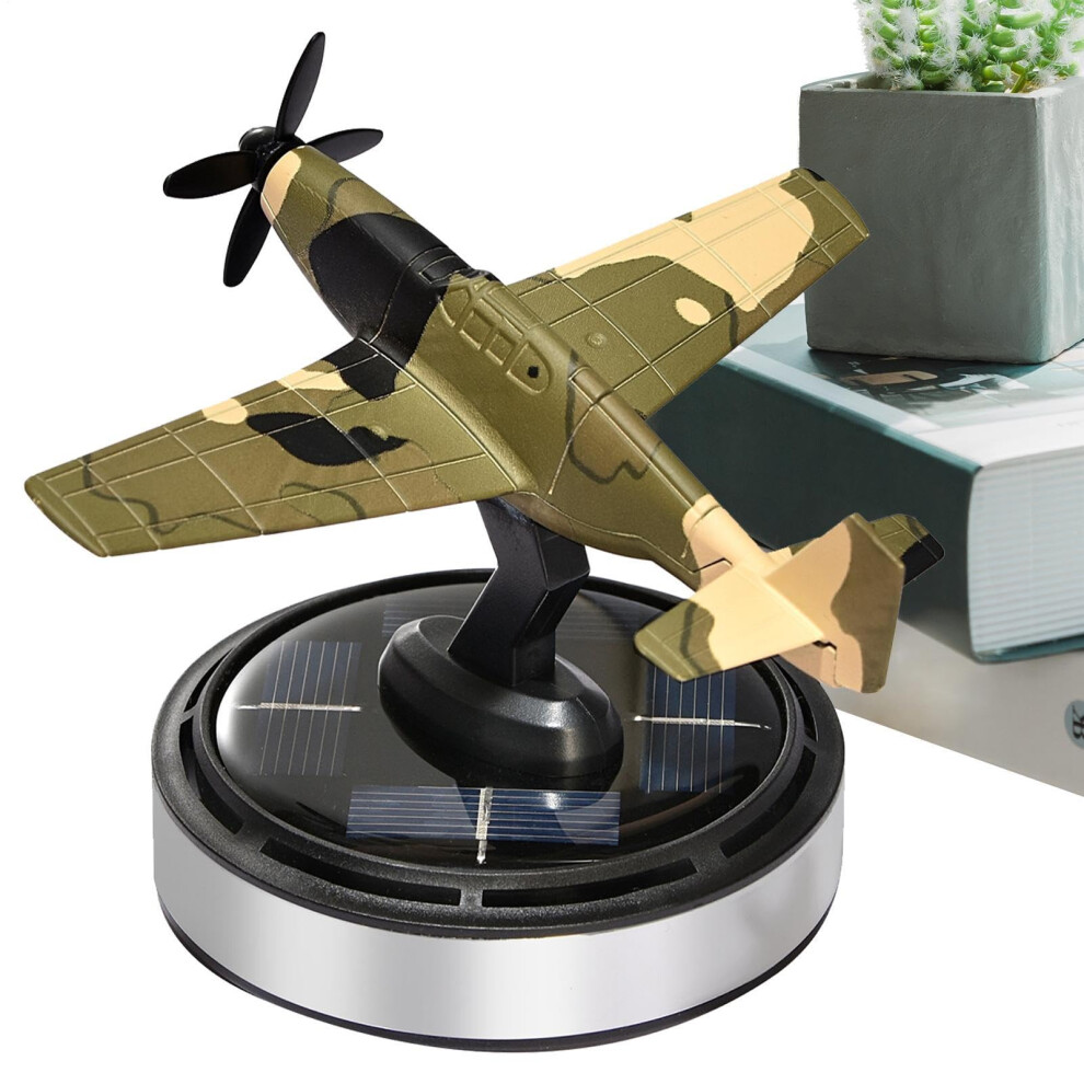 Automotive Solar Air Deodorizer Car Perfume Spinner | Rotating Aromatherapy Diffuser, Odor Eliminator, Design Red 6038364089885