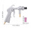 Sandblaster Air Siphon Nozzle Kit with 4 Ceramic Nozzles 11