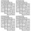 24pcs Window Cling Glass Decal Static Sticker 7