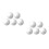 10pcs Polystyrene Foam Balls 12cm Craft Spheres for Kids DIY Projects 8