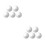 10pcs Polystyrene Foam Balls 12cm Craft Spheres for Kids DIY Projects 9
