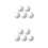 10pcs Polystyrene Foam Balls 12cm Craft Spheres for Kids DIY Projects 7