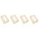 8pcs Paper Making Mold DIY Screen Frame (Random Style Hinge) 6