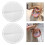 10pcs Acrylic Bag Bottom Base Clear Weaving Board for Crochet Bags 11