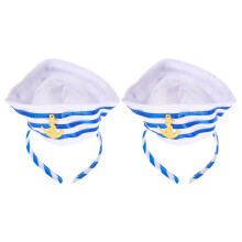 10pcs Captain Hat Headband Sailor Accessory
