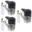 3sets Steam Release Valve Pressure Cooker Anti-Blockage Cover 9