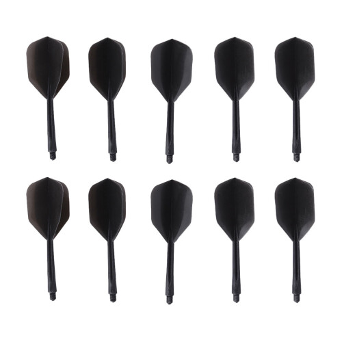 10pcs Dart Flights and Shafts Integrated Accessory