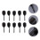 10pcs Dart Flights and Shafts Integrated Accessory 5