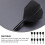 10pcs Dart Flights and Shafts Integrated Accessory 10
