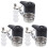 3sets Steam Release Valve Pressure Cooker Anti-Blockage Cover 4