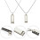 2pcs Zinc Alloy Harmonica Pendant Necklace 3