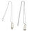 2pcs Zinc Alloy Harmonica Pendant Necklace 1