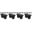 40pcs Plastic Cemetery Vase 16-Hole Flower Holder 6