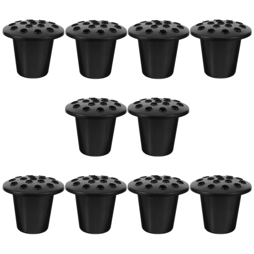 40pcs Plastic Cemetery Vase 16-Hole Flower Holder 1