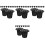 40pcs Plastic Cemetery Vase 16-Hole Flower Holder 5