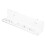 5pcs Vinyl Record Wall Mount Holder Clear Acrylic Shelf 3