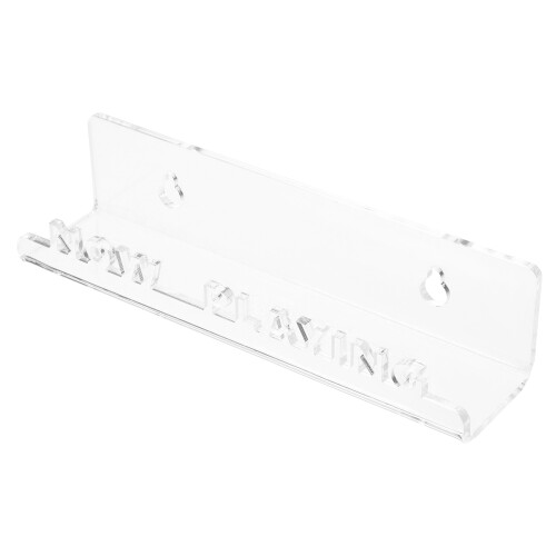 5pcs Vinyl Record Wall Mount Holder Clear Acrylic Shelf 2