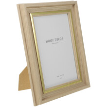 Wooden Desk Standing Photo Frame Display Holder