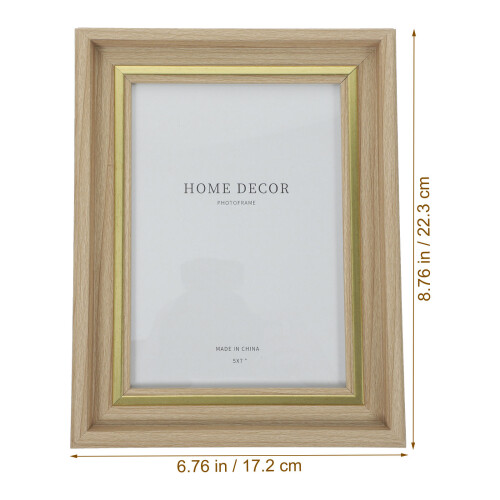 Wooden Desk Standing Photo Frame Display Holder 2