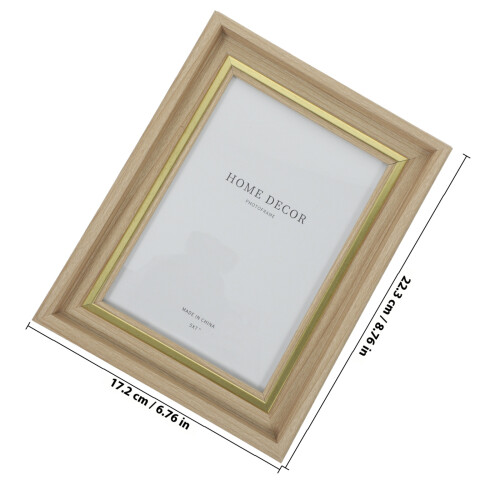 Wooden Desk Standing Photo Frame Display Holder 1