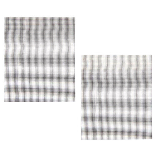 2pcs Non-Stick Grill Mesh Barbecue Mat Bbq Accessory