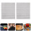 2pcs Non-Stick Grill Mesh Barbecue Mat Bbq Accessory 11